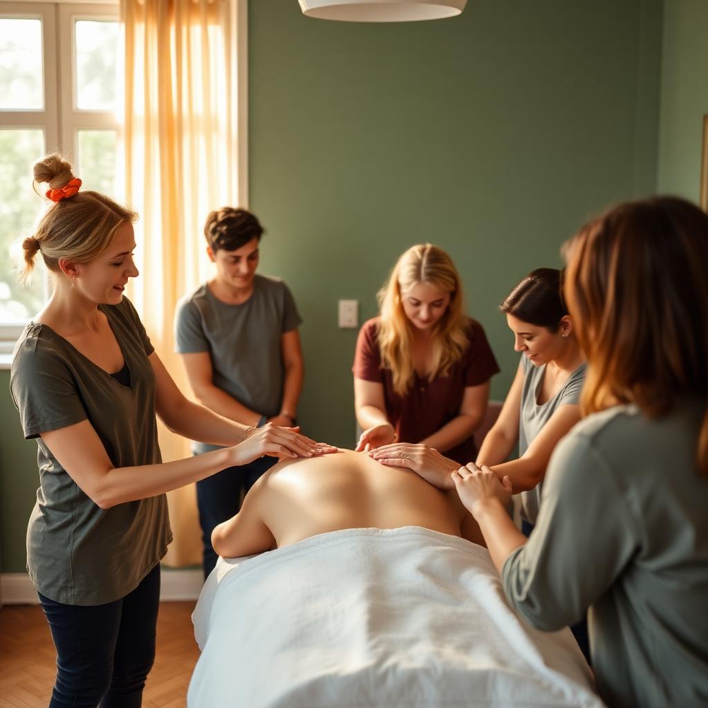 Stage de massage en petit groupe à Vertou